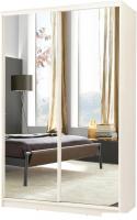 Шкаф-купе Рэйгрупп Bromo BBB 01 РГ-12.01 B 120 BBB 120x220.5 (дуб бордо лайт/белый)