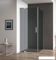 Душевой уголок Cezares SLIDER-AH-1-100-80/90-GRIGIO-Cr