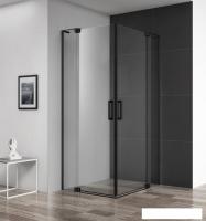 Душевой уголок Cezares SLIDER-AH-2-70/80-90/100-C-NERO