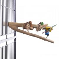 Жердочка Happy Bird Ветвь кофейная с игрушками (L)