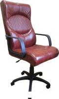 Кресло Деловая обстановка Гермес Стандарт (бордовый, кожа люкс)