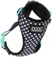 Шлея Doog Neoflex Pongo HARN3SOFT-L (черный в белую крапинку)