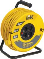 Удлинитель IEK УК50 WKP15-16-04-50 (50 м, желтый)