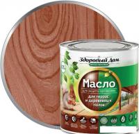 Масло Здоровый дом Для террас и деревянных полов 0.75 л (махагон)