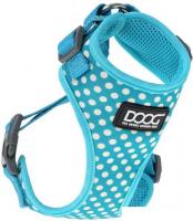 Шлея Doog Neoflex Scooby HARBWSSOFT-S (голубой в белую крапинку)