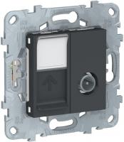 Розетка компьютерная Schneider Electric Unica New NU547054