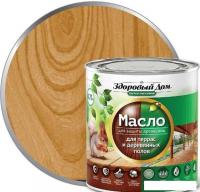 Масло Здоровый дом Для террас и деревянных полов 0.75 л (орех)