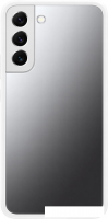 Чехол для телефона Samsung Frame Cover для S22+ (прозрачный с белой рамкой)