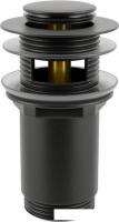 Донный клапан Wellsee Drainage System 182130000 (матовый черный)