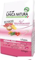 Сухой корм для собак Unica Natura Unico Maxi с сыровяленой ветчиной, рисом и картофелем 2.5 кг