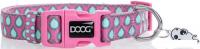Ошейник Doog Luna COLPTD-L (розовый с каплями)