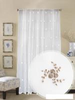 Тюль Amore Mio RR 241778-w/3145 3x2,7 м 9093 (бежевый)