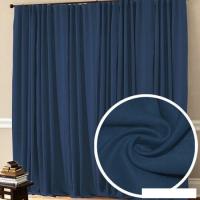 Штора Amore Mio tr-100079 2x2.7 м (синий)