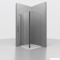 Душевая стенка RGW Z-050-1B 352205108-14 80 (черный/прозрачное стекло)