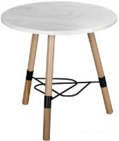 Журнальный столик Мебелик Лючия 3103 (серый бетон/бук/дуб дымчатый)