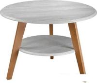 Журнальный столик Мебелик BeautyStyle 17 (дуб дымчатый/бук)