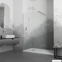 Душевая стенка RGW WA-001 351000108-11 80 (хром/прозрачное стекло)