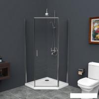 Душевой уголок BelBagno UNO-195-P-1-90-C-Cr
