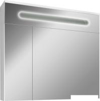 Doratiz Шкаф с зеркалом Магнолия 80 (правый, белый)