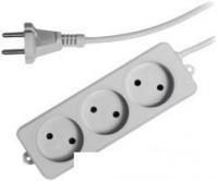 Сетевой фильтр Гарнизон 3 розетки, белый, 3 м (EL-NL3-W-3)