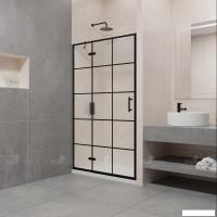 Душевая дверь RGW PA-07B 41080712-84L 120 (черный/прозрачное стекло)