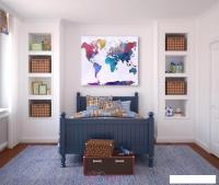 Модульная картина Citydecor Карты 2.11 60x70 см