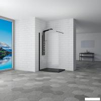 Душевая стенка RGW WA-002B 35100207-14 70 (черный/прозрачное стекло)