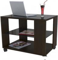 Журнальный столик Мебелик BeautyStyle 5 (венге/стекло черное)