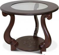 Журнальный столик Мебелик Грация С (темно-коричневый)