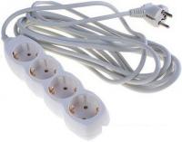 Сетевой фильтр TDM Electric У04, 4 гнезда, 3 м