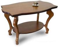 Журнальный столик Мебелик Берже 1 (средне-коричневый)