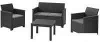 Набор садовой мебели Keter Emma 2 Seater (графит)