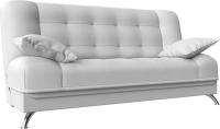 Диван Mio Tesoro Пальма 498 (экокожа, белый)