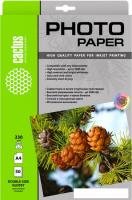 Фотобумага CACTUS Глянцевая A4 230 г/м2 50 л