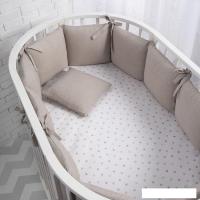 Бампер в кроватку Perina Soft Cotton СК1/4-05.12 (песочный)