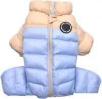 Комбинезон для животных Puppia Ultra Light Pastel PAUD-JP1675-BE-L (бежевый/голубой)