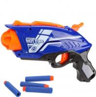 Пистолет игрушечный Наша Игрушка с мягкими пулям 7063
