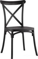 Стул Stool Group Кроссбэк пластиковый (черный)