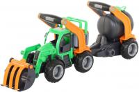 Погрузчик Полесье ГрипТрак трактор-погрузчик с цистерной 48424