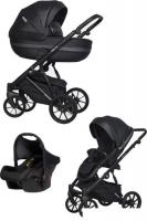 Универсальная коляска Riko Basic Delta Ecco (3 в 1, 15/black)