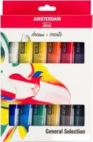 Акриловые краски Amsterdam 17820412 (12 цв)