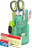 Настольный набор Erich Krause Mini Desk Powder 55634 оливковый (10 предм)