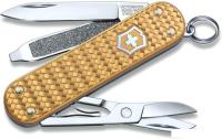 Нож-брелок Victorinox Classic Precious Alox 0.6221.408G (золотистый)