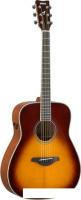 Электроакустическая гитара Yamaha FG-TA (коричневый санберст)