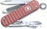 Нож-брелок Victorinox Classic Precious Alox 0.6221.405G (розовый)