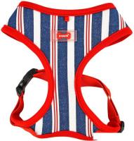 Шлейка Puppia Zorion PATA-HA1711-SN-L (синий/полоски)