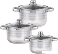 Набор кастрюль KELLI KL-4294
