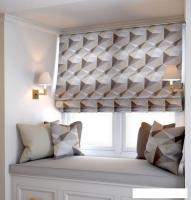 Римская штора Jalux Ромбы 0341/9 240x170 (капучино)