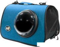 Сумка-переноска For Friends Modern Style с иллюминатором (M, синий)