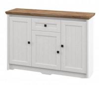 Тумба Неман мебель Тиволи МН-035-03 (белый структурный-дуб стирлинг)